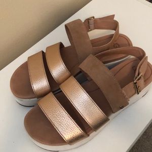 UGG platform sandals